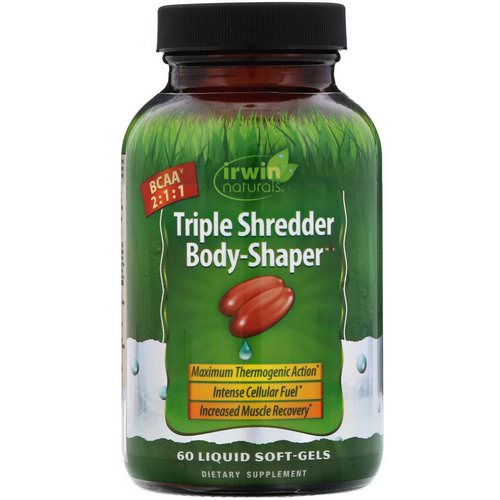 Irwin Naturals, Triple Shredder Body-Shaper, 60 Liquid Soft-Gels فوائد