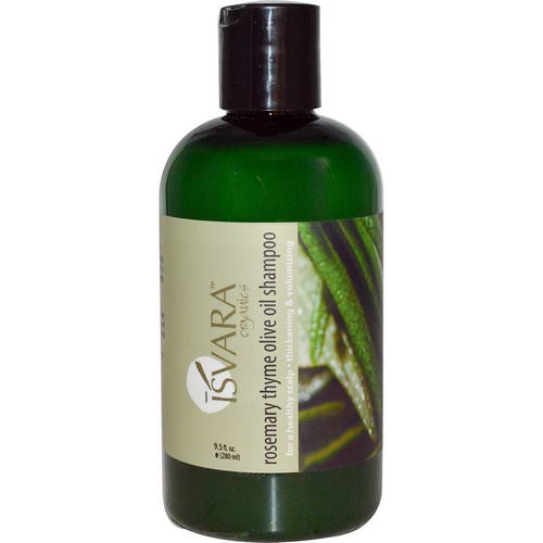 Isvara Organics, Shampoo, Rosemary Thyme Olive Oil, 9.5 fl oz (280 ml) فوائد