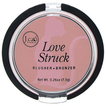 J.Cat Beauty, Love Struck, Blusher + Bronzer, LGP104 Angel Face, 0.26 oz (7.5 g):Bronzer, Blush