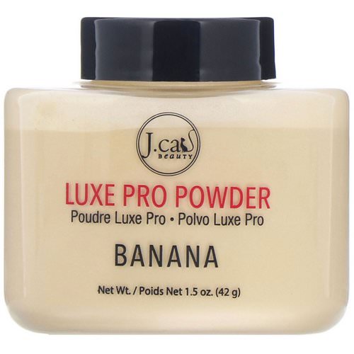 J.Cat Beauty, Luxe Pro Powder, LPP101 Banana, 1.5 oz (42 g) فوائد