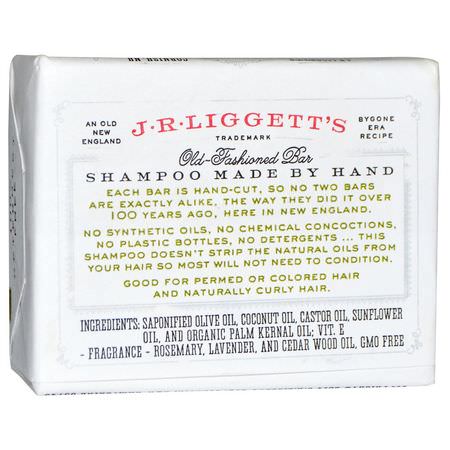J.R. Liggett's, Old-Fashioned Bar Shampoo, Herbal Formula, 3.5 oz (99 g):شامب, العناية بالشعر