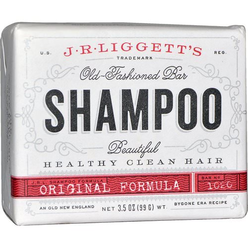 J.R. Liggett's, Old-Fashioned Bar Shampoo, Original Formula, 3.5 oz (99 g) فوائد