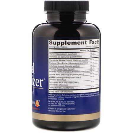 Jarrow Formulas, Adrenal Optimizer, 120 Tablets:Adrenal, المكملات الغذائية