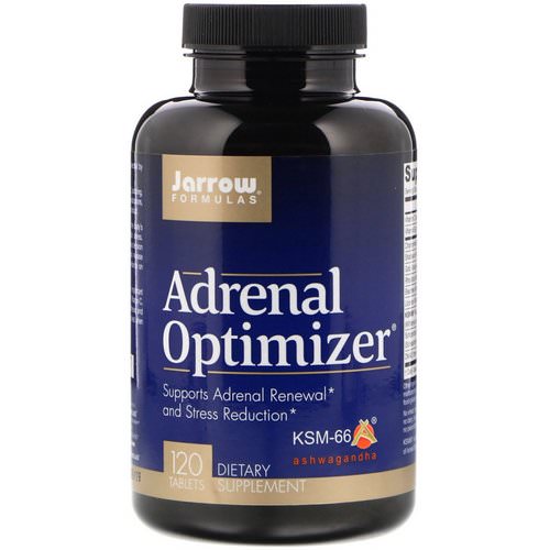 Jarrow Formulas, Adrenal Optimizer, 120 Tablets فوائد