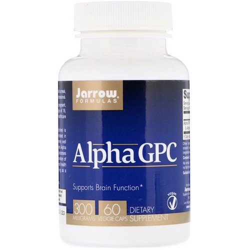 Jarrow Formulas, Alpha GPC, 300 mg, 60 Veggie Caps فوائد