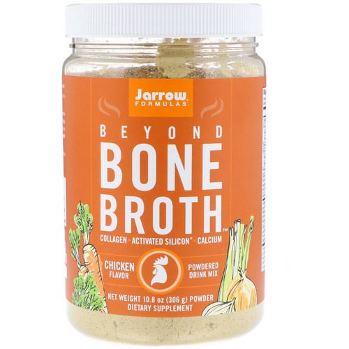 Jarrow Formulas, Beyond Bone Broth, Chicken Flavor, 10.8 oz (306 g) فوائد