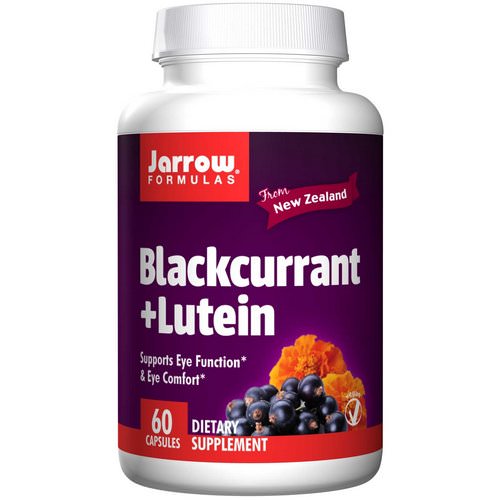 Jarrow Formulas, Blackcurrant + Lutein, 60 Veggie Caps فوائد