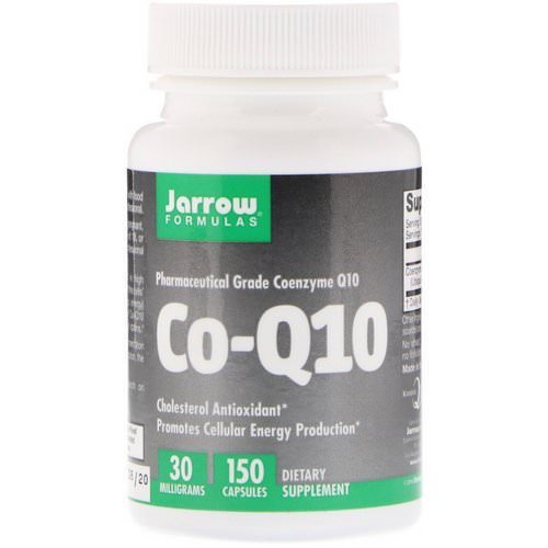 Jarrow Formulas, Co-Q10, 30 mg, 150 Capsules فوائد
