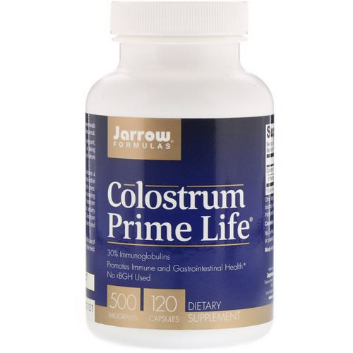Jarrow Formulas, Colostrum Prime Life, 500 mg, 120 Capsules فوائد