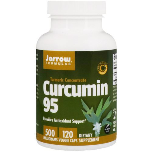 Jarrow Formulas, Curcumin 95, 500 mg, 120 Veggie Caps فوائد