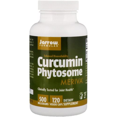 Jarrow Formulas, Curcumin Phytosome, Meriva, 500 mg, 120 Veggie Caps فوائد