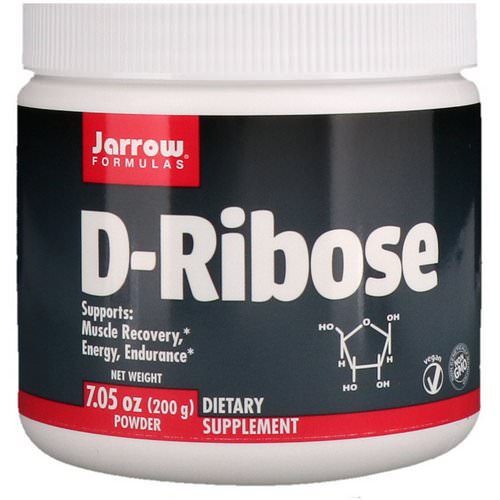 Jarrow Formulas, D-Ribose, Powder, 7.05 oz (200 g) فوائد