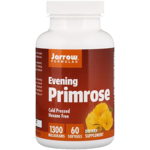 Jarrow Formulas, Evening Primrose, 1300 mg, 60 Softgels فوائد