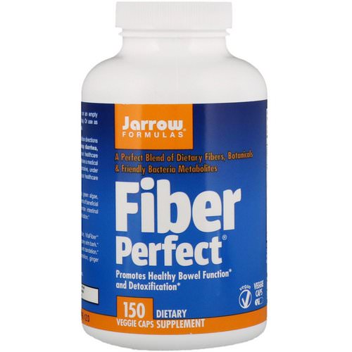 Jarrow Formulas, Fiber Perfect, 150 Veggie Caps فوائد