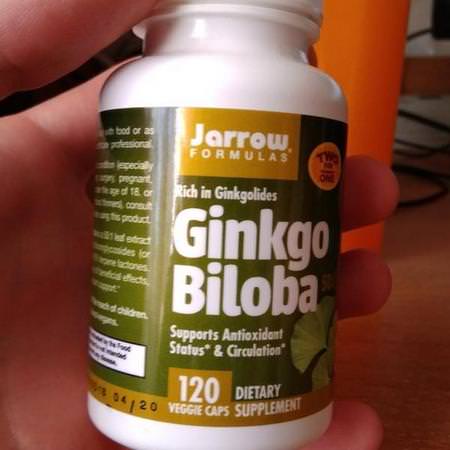 Jarrow Formulas Ginkgo Biloba - الجنكة بيل,با, المعالجة المثلية, الأعشاب