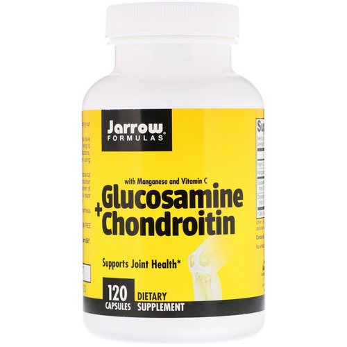Jarrow Formulas, Glucosamine + Chondroitin, 120 Capsules فوائد