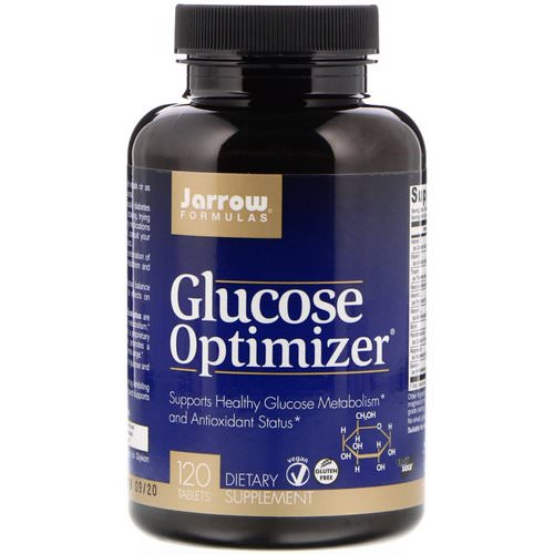 Jarrow Formulas, Glucose Optimizer, 120 Tablets فوائد
