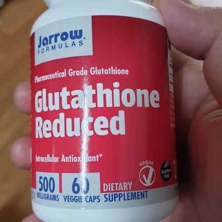 Jarrow Formulas L-Glutathione - L-Glutathione, مضادات الأكسدة, المكملات الغذائية