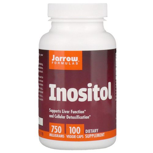 Jarrow Formulas, Inositol, 750 mg, 100 Veggie Caps فوائد