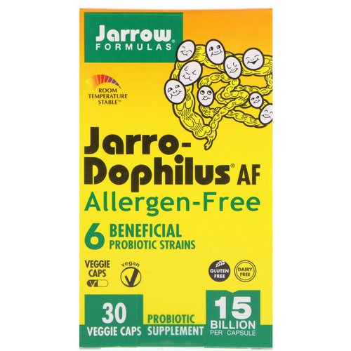 Jarrow Formulas, Jarro-Dophilus AF, 15 Billion, 30 Veggie Caps فوائد