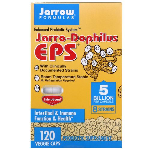 Jarrow Formulas, Jarro-Dophilus EPS, 5 Billion, 120 Veggie Caps فوائد
