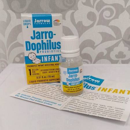 Jarrow Formulas, Jarro-Dophilus Infant, Probiotic Drops, 0.51 fl oz. (15 ml)