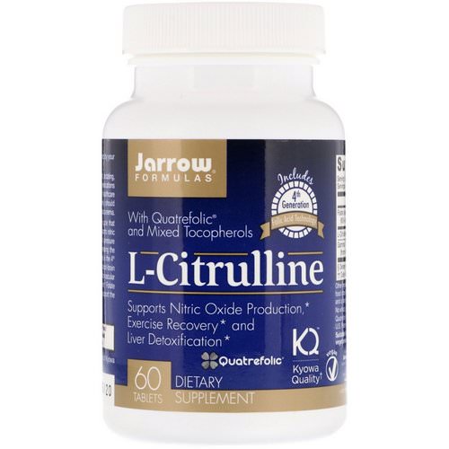 Jarrow Formulas, L-Citrulline, 60 Tablets فوائد