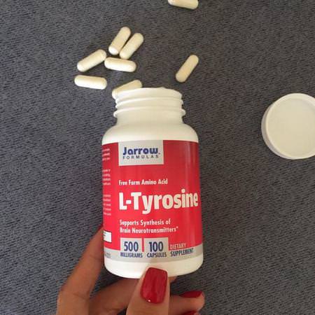 Jarrow Formulas L-Tyrosine - L-Tyrosine,الأحماض الأمينية,المكملات الغذائية
