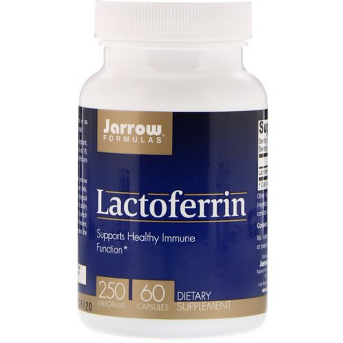 Jarrow Formulas, Lactoferrin, 250 mg, 60 Capsules فوائد