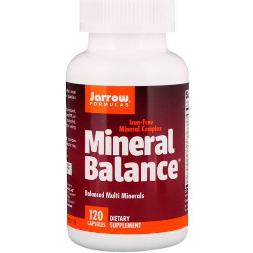 Jarrow Formulas, Mineral Balance, 120 Capsules فوائد
