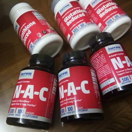 Jarrow Formulas N-Acetyl Cysteine NAC - N-Acetyl Cysteine ​​NAC, مضادات الأكسدة, المكملات الغذائية