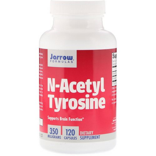 Jarrow Formulas, N-Acetyl Tyrosine, 350 mg, 120 Capsules فوائد