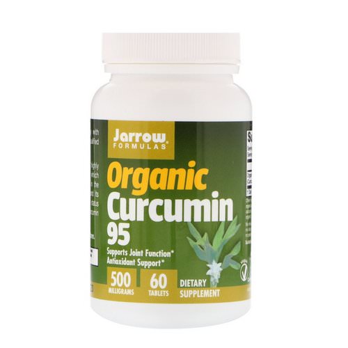 Jarrow Formulas, Organic Curcumin 95, 500 mg, 60 Tablets فوائد