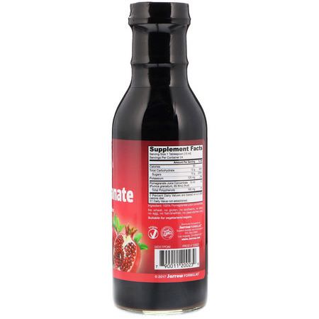 Jarrow Formulas, PomeGreat Pomegranate, 12 fl oz (360 ml):عصير الرمان, عصائر الفاكهة