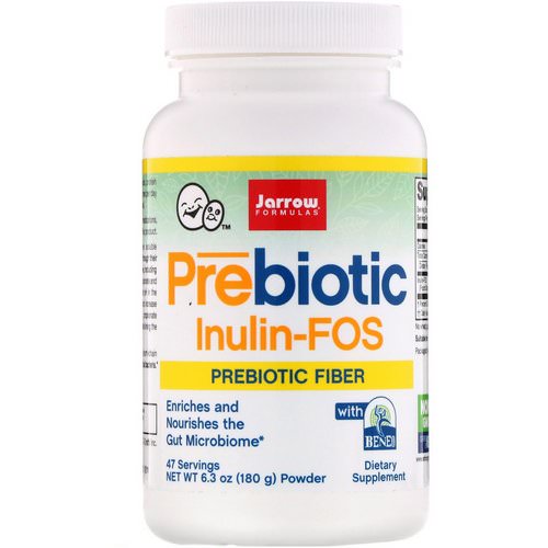 Jarrow Formulas, Prebiotic Inulin FOS, Powder, 6.3 oz (180 g) فوائد