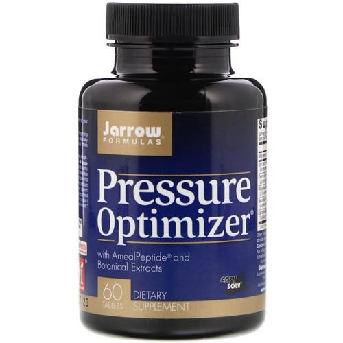 Jarrow Formulas, Pressure Optimizer, 60 Tablets فوائد