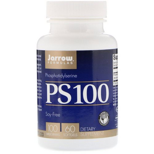 Jarrow Formulas, PS100, Phosphatidylserine, 100 mg, 60 Softgels فوائد