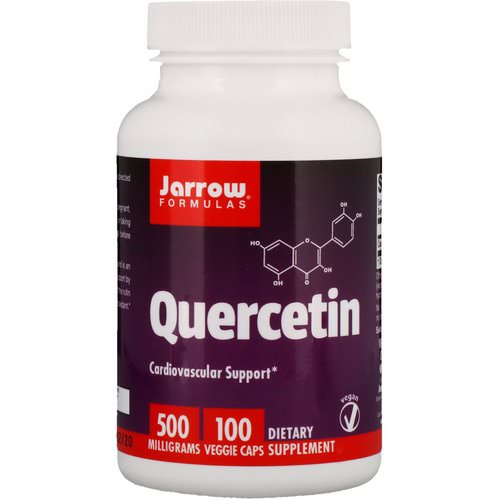 Jarrow Formulas, Quercetin, 500 mg, 100 Capsules فوائد