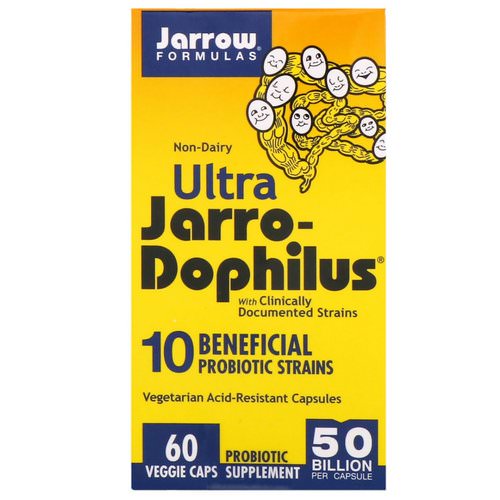 Jarrow Formulas, Ultra Jarro-Dophilus, 60 Capsules (Ice) فوائد