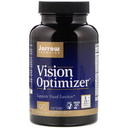 Jarrow Formulas, Vision Optimizer, 90 Veggie Caps فوائد