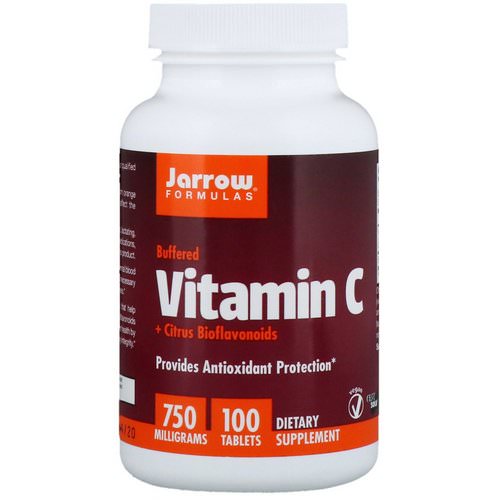 Jarrow Formulas, Vitamin C, 750 mg, 100 Tablets فوائد