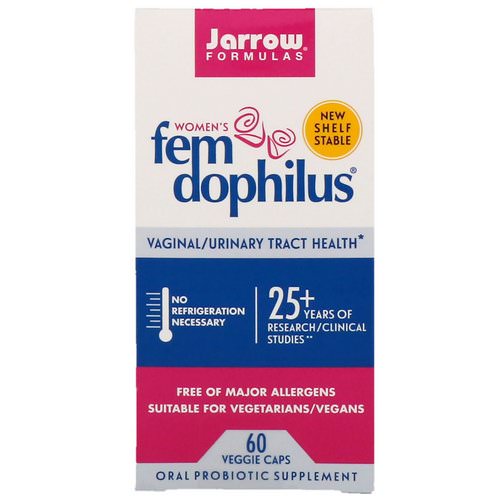 Jarrow Formulas, Women's Fem Dophilus, 60 Veggie Caps فوائد