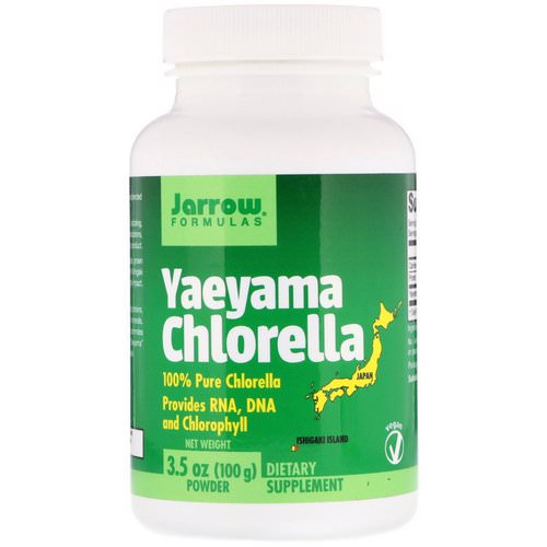 Jarrow Formulas, Yaeyama Chlorella Powder, 3.5 oz (100 g) فوائد