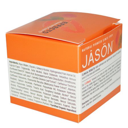 Jason Natural, C Effects, Creme, 2 oz (57 g):فيتامين C, الكريمات