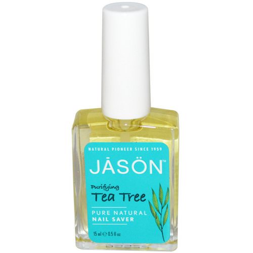 Jason Natural, Nail Saver, Tea Tree, 0.5 fl oz (15 ml) فوائد