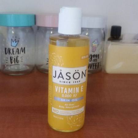 Jason Natural Vitamin E Oils - زي,ت فيتامين E, زي,ت التدليك, الجسم, الحمام