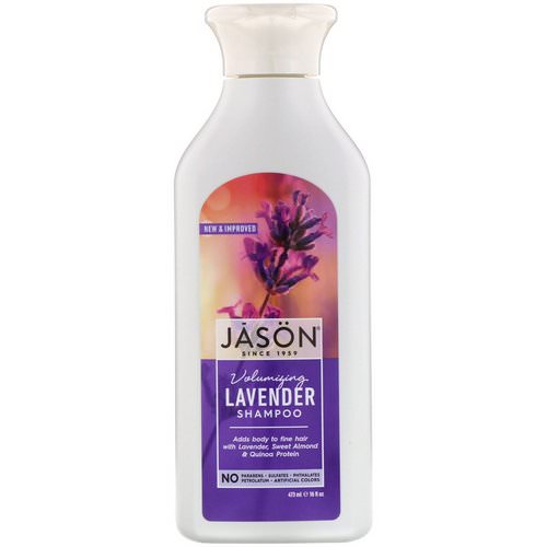 Jason Natural, Volumizing Lavender Shampoo, 16 fl oz (473 ml) فوائد