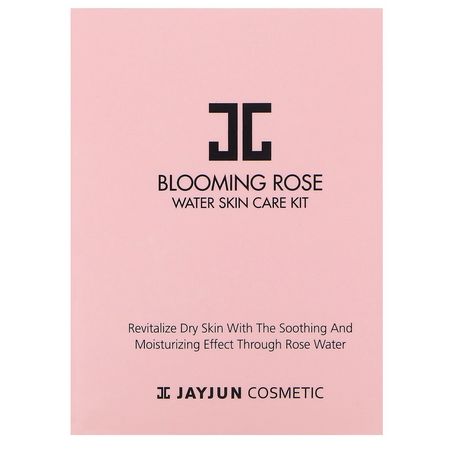 Jayjun Cosmetic, Blooming Rose Water Skin Care Kit, 1 fl oz (30 ml):أحبار, فرك