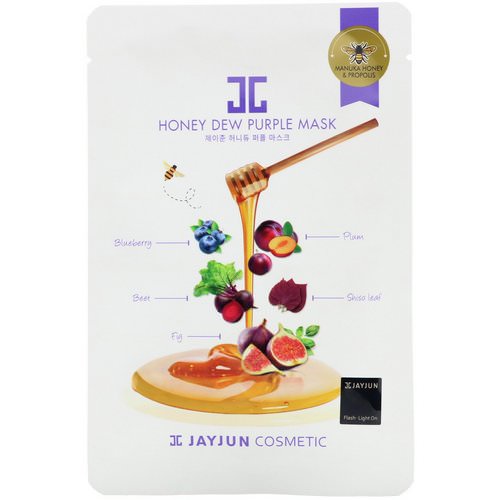 Jayjun Cosmetic, Honey Dew Purple Mask, 1 Mask, 25 ml فوائد