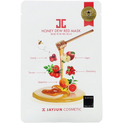 Jayjun Cosmetic, Honey Dew Red Mask, 1 Mask, 25 ml فوائد